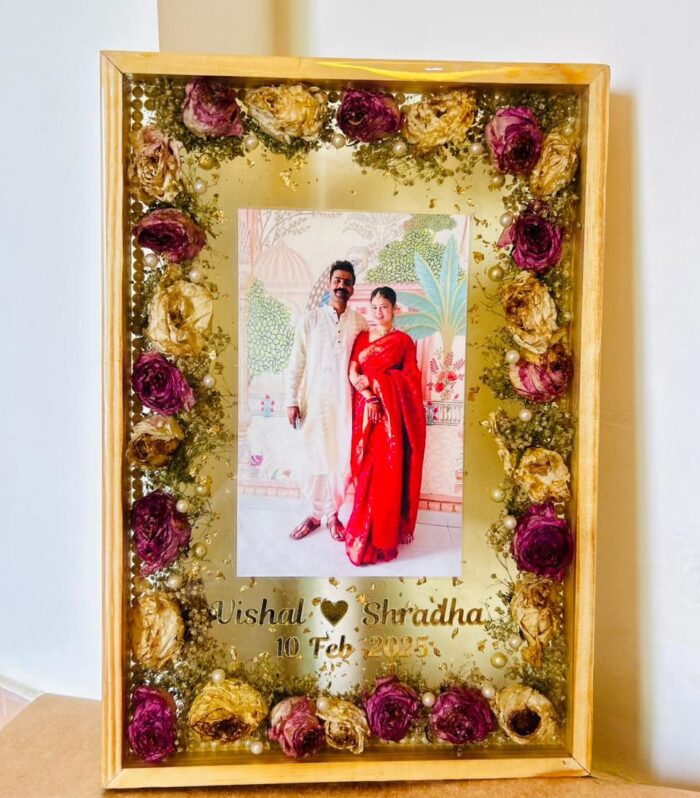 Resin Beautiful Handmade Photo Frame