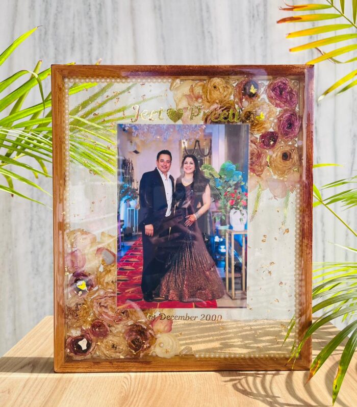 Resin Beautiful Handmade Photo Frame
