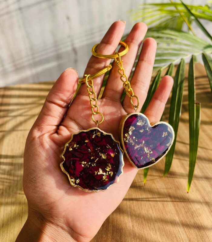 Handmade Resin Keychain
